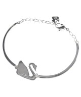 SWAROVSKI（スワロフスキー）ブレスレット・バングル シルバー サイズ:- レディース/2200674120075