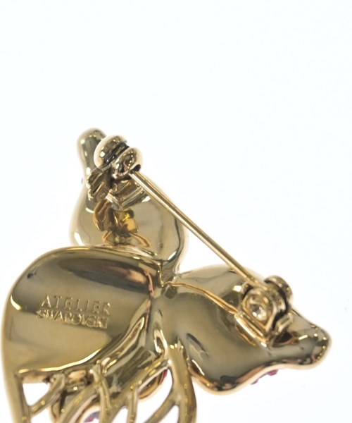 SWAROVSKI（スワロフスキー）ブローチ・コサージュ 赤 サイズ:- レディース/2200699595063