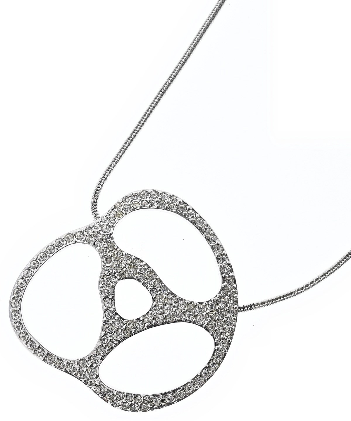 SWAROVSKI（スワロフスキー）ネックレス シルバー サイズ:- レディース
