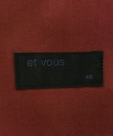 ET VOUS（エブー）ジャケット ベージュ サイズ:48(L位) メンズ/2200685157039