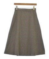INDIVI ひざ丈スカート