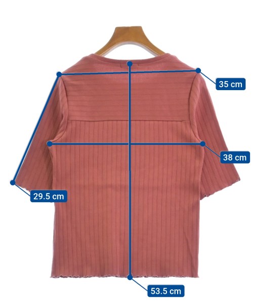 INDIVI（インディヴィ）Tシャツ・カットソー ピンク サイズ:05(XXS位) レディース/2200469952010