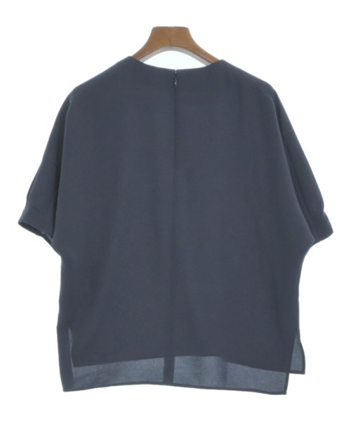 INDIVI(インディヴィ)ブラウス 紺 サイズ:05(XXS位)/2200501407058