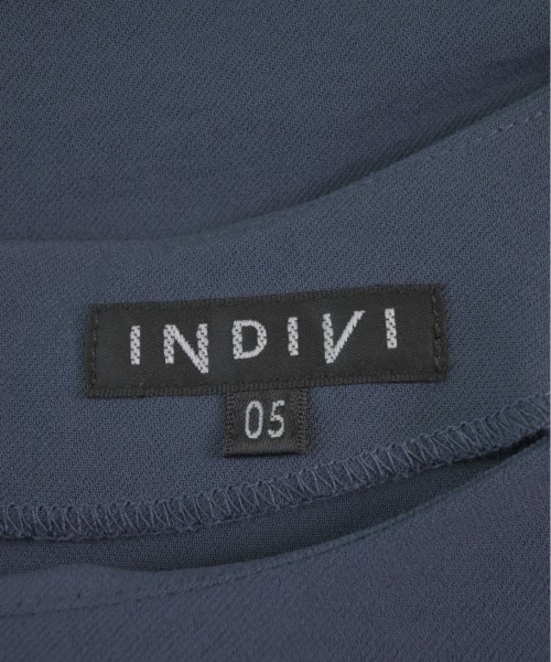 INDIVI（インディヴィ）ブラウス 紺 サイズ:05(XXS位) レディース/2200501407058
