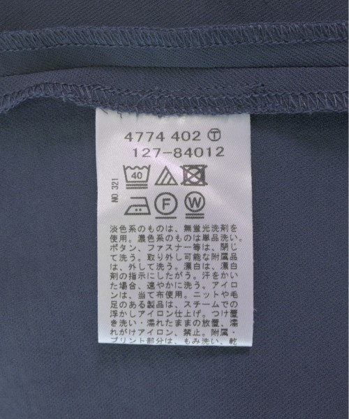 INDIVI（インディヴィ）ブラウス 紺 サイズ:05(XXS位) レディース/2200501407058