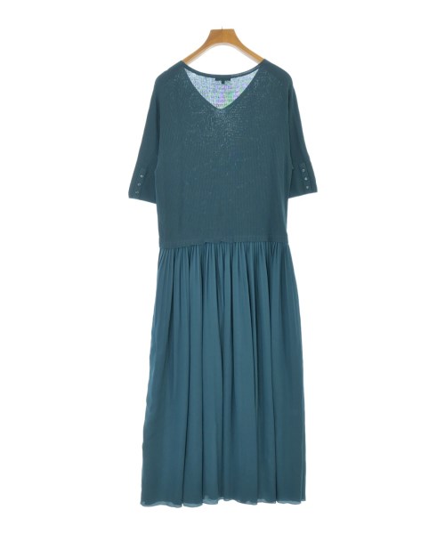 INDIVI（インディヴィ）ワンピース 緑 サイズ:13(XL位) レディース/2200619892050