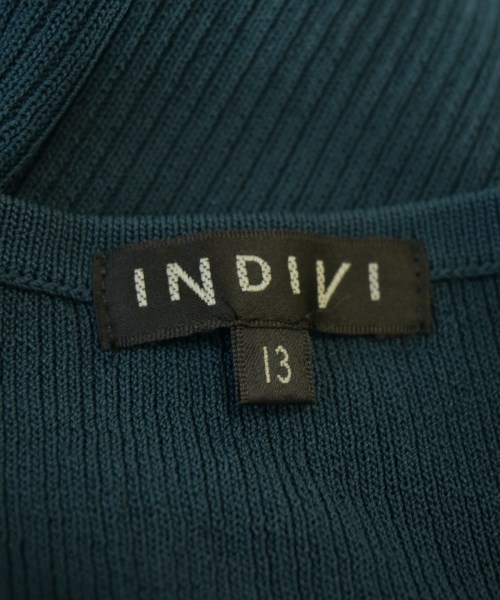 INDIVI（インディヴィ）ワンピース 緑 サイズ:13(XL位) レディース/2200619892050