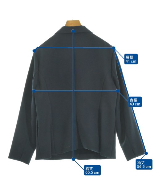 INDIVI（インディヴィ）テーラードジャケット 紺 サイズ:15(XXL位) レディース/2200622814018