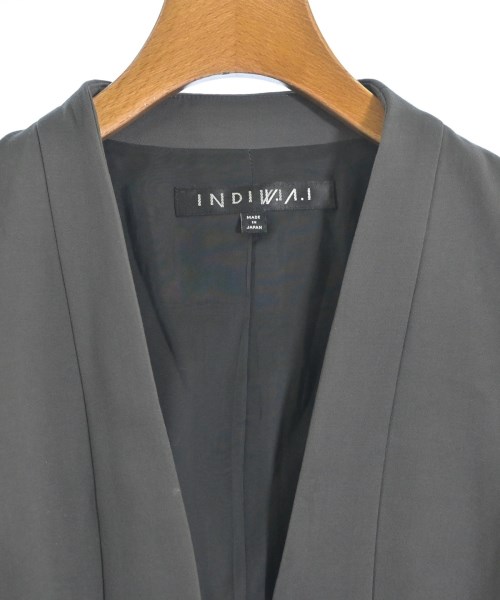 INDIVI（インディヴィ）カジュアルジャケット グレー サイズ:36(S位) レディース/2200630673027