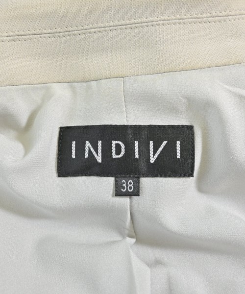 INDIVI（インディヴィ）テーラードジャケット ベージュ サイズ:38(M位) レディース/2200621109016