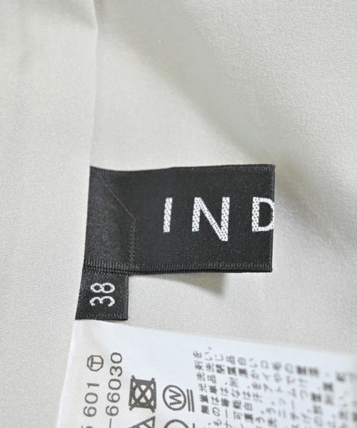 INDIVI（インディヴィ）スラックス ベージュ サイズ:38(M位) レディース/2200621109023