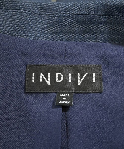 INDIVI（インディヴィ）テーラードジャケット 紺 サイズ:38(M位) レディース/2200621109030