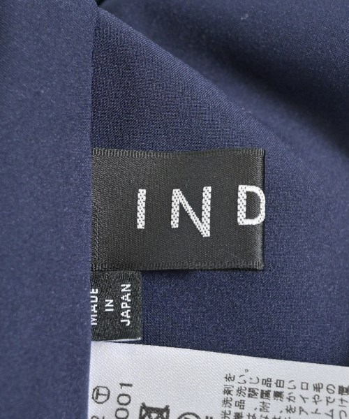 INDIVI（インディヴィ）スラックス 紺 サイズ:38(M位) レディース/2200621109047