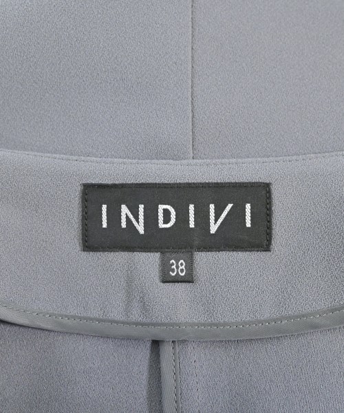 INDIVI（インディヴィ）カジュアルジャケット グレー サイズ:38(M位) レディース/2200621109078