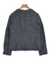 INDIVI（インディヴィ）ノーカラージャケット 紺 サイズ:38(M位) レディース/2200621109092