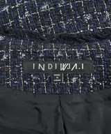 INDIVI（インディヴィ）ノーカラージャケット 紺 サイズ:38(M位) レディース/2200621109092
