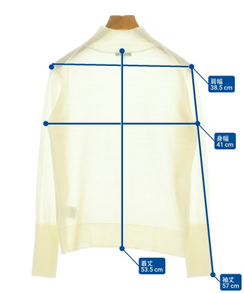 INDIVI（インディヴィ）ニット・セーター 白 サイズ:38(M位) レディース/2200621109146