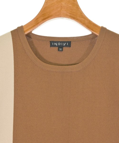 INDIVI（インディヴィ）ワンピース 茶 サイズ:36(S位) レディース/2200622041339