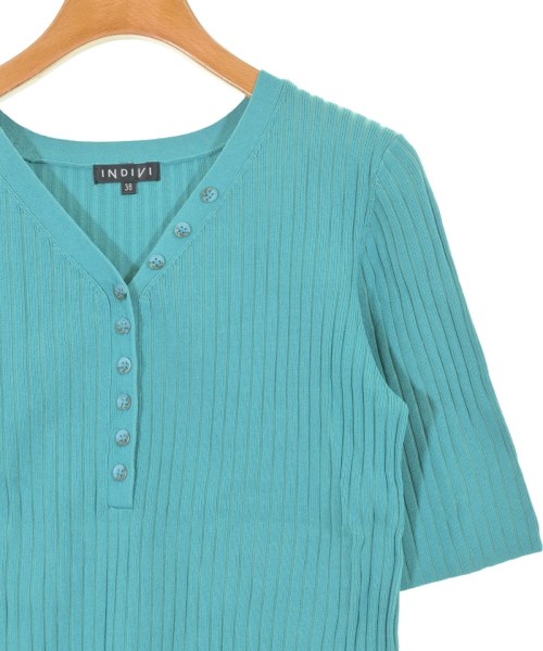 INDIVI（インディヴィ）ニット・セーター 緑 サイズ:38(M位) レディース/2200622041872