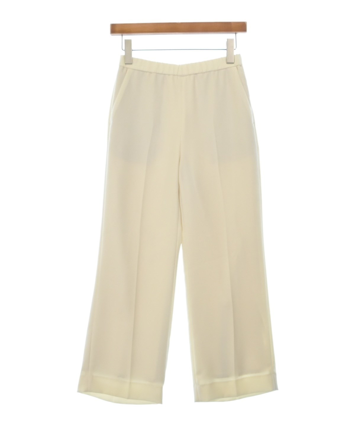 ウィズダム イン ザ ボディ INDIVI（インディヴィ）スラックス 白 サイズ:05(XXS位) レディース