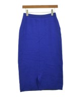 INDIVI（インディヴィ）ロング・マキシ丈スカート 青 サイズ:38(M位) レディース/2200619153090