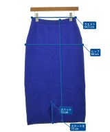 INDIVI（インディヴィ）ロング・マキシ丈スカート 青 サイズ:38(M位) レディース/2200619153090