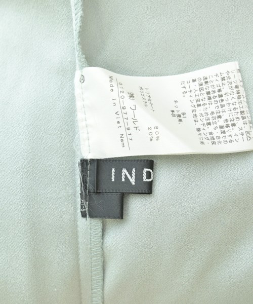 INDIVI（インディヴィ）ブラウス 緑 サイズ:40(L位) レディース/2200636567016