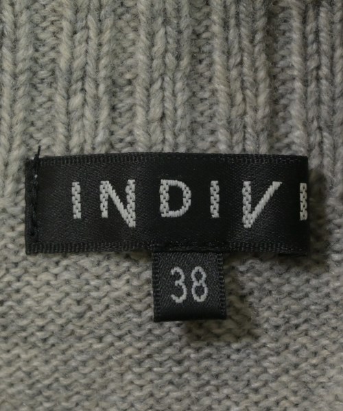 INDIVI（インディヴィ）ワンピース グレー サイズ:38(M位) レディース/2200619785048