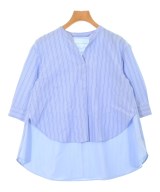 INDIVI（インディヴィ）カジュアルシャツ 青 サイズ:5(XXS位) レディース/2200622490014