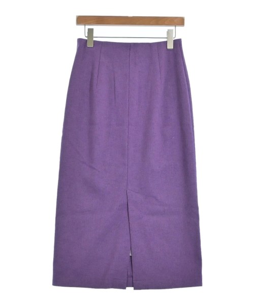 INDIVI（インディヴィ）ロング・マキシ丈スカート 紫 サイズ:40(L位) レディース/2200623625057