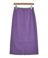 INDIVI（インディヴィ）ロング・マキシ丈スカート 紫 サイズ:40(L位) レディース/2200623625057