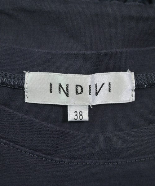 INDIVI（インディヴィ）Tシャツ・カットソー 紺 サイズ:38(M位) レディース/2200623332115