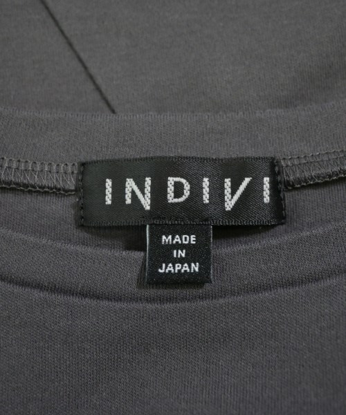 INDIVI（インディヴィ）Tシャツ・カットソー グレー サイズ:38(M位) レディース/2200623332139