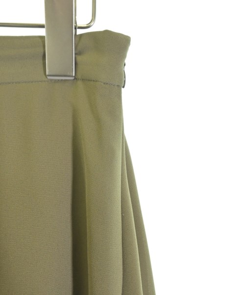 INDIVI（インディヴィ）ひざ丈スカート カーキ サイズ:40(L位) レディース/2200635032034