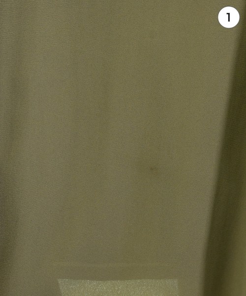 INDIVI（インディヴィ）ひざ丈スカート カーキ サイズ:40(L位) レディース/2200635032034