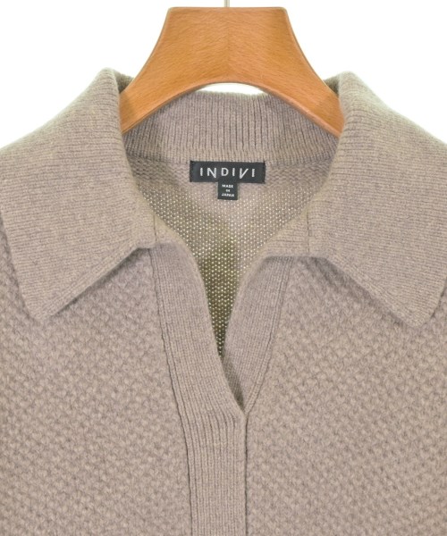 INDIVI（インディヴィ）ニット・セーター ベージュ サイズ:38(M位) レディース/2200623795057