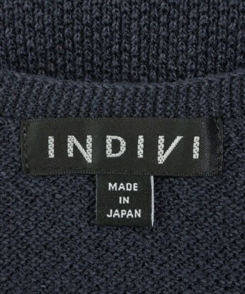 INDIVI（インディヴィ）ニット・セーター 紺 サイズ:F レディース/2200623795095