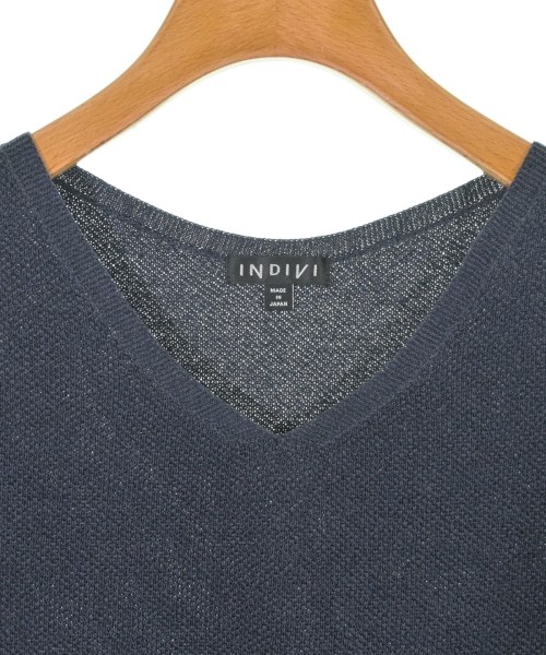 INDIVI（インディヴィ）ニット・セーター 紺 サイズ:F レディース/2200623795095