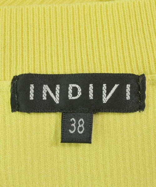 INDIVI（インディヴィ）ニット・セーター 黄 サイズ:38(M位) レディース/2200623795101