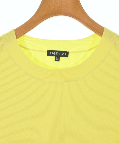 INDIVI（インディヴィ）ニット・セーター 黄 サイズ:38(M位) レディース/2200623795101