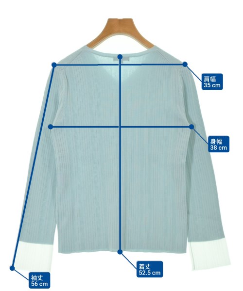 INDIVI（インディヴィ）ニット・セーター 青 サイズ:38(M位) レディース/2200623795118