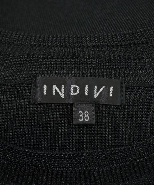 INDIVI（インディヴィ）ニット・セーター 黒 サイズ:38(M位) レディース/2200623795248