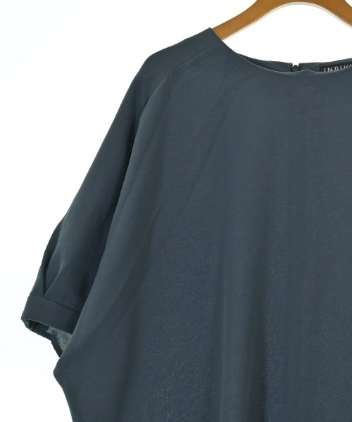 INDIVI（インディヴィ）ブラウス 紺 サイズ:12(XL位) レディース/2200620244268