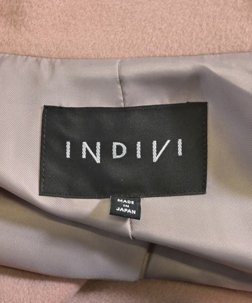 INDIVI（インディヴィ）チェスターコート ピンク サイズ:5(XS位) レディース/2200623057018