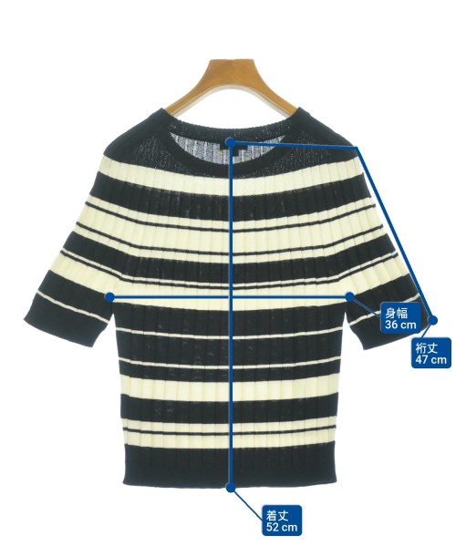 INDIVI（インディヴィ）ニット・セーター 白 サイズ:38(M位) レディース/2200624024019