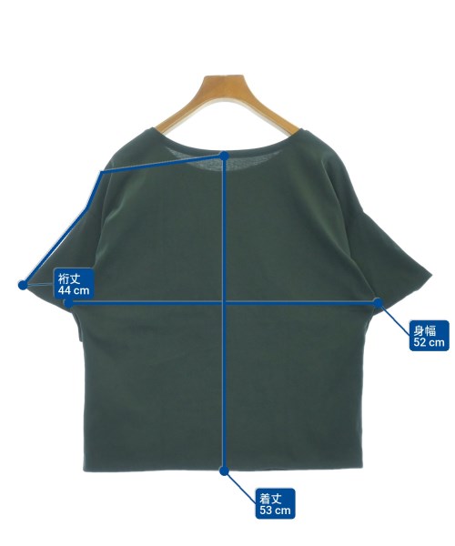 INDIVI（インディヴィ）Tシャツ・カットソー 緑 サイズ:38(M位) レディース/2200624024071