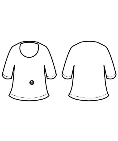 INDIVI（インディヴィ）ブラウス 白 サイズ:38(M位) レディース/2200624024095