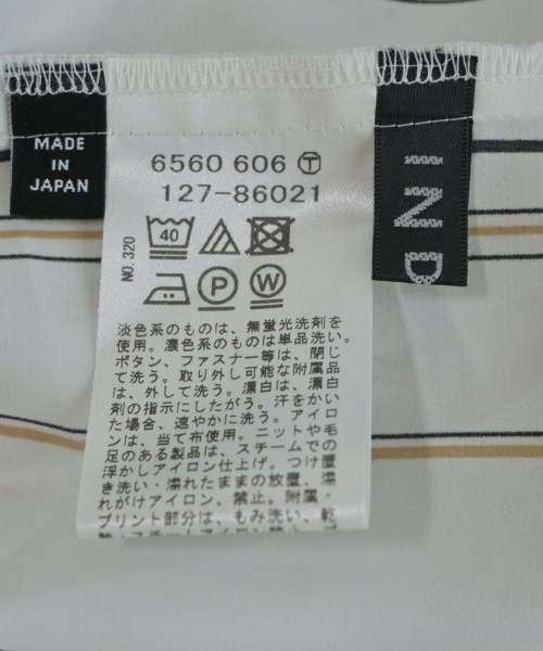 INDIVI（インディヴィ）ブラウス 白 サイズ:38(M位) レディース/2200624024095