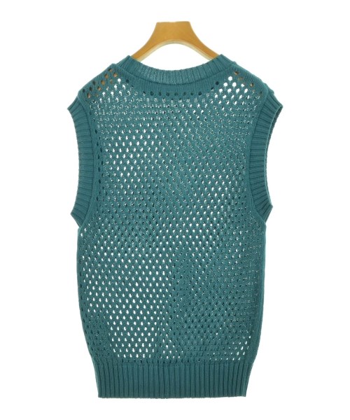 INDIVI（インディヴィ）ベスト 青 サイズ:34(XS位) レディース/2200636097063