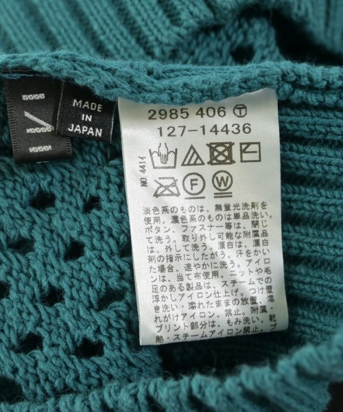 INDIVI（インディヴィ）ベスト 青 サイズ:34(XS位) レディース/2200636097063